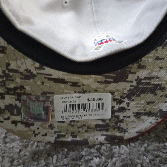 Kansas City Chiefs 59FIFTY Fitted Hat 7 3/8 Salute  To Service Camo 092025 - Picture 3 of 10